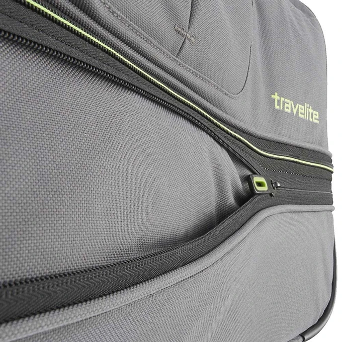 Travelite Basics Wheeled Duffle 55 Expandable Black 14 Travelite Basics Wheeled Duffle 55 Expandable Black - Afbeelding 14