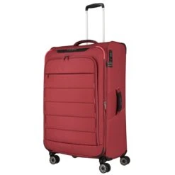 Travelite Skaii 4 Wheel Trolley L Expandable Red -Bag Verkoop image 908